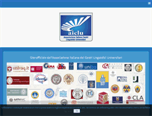 Tablet Screenshot of aiclu.org